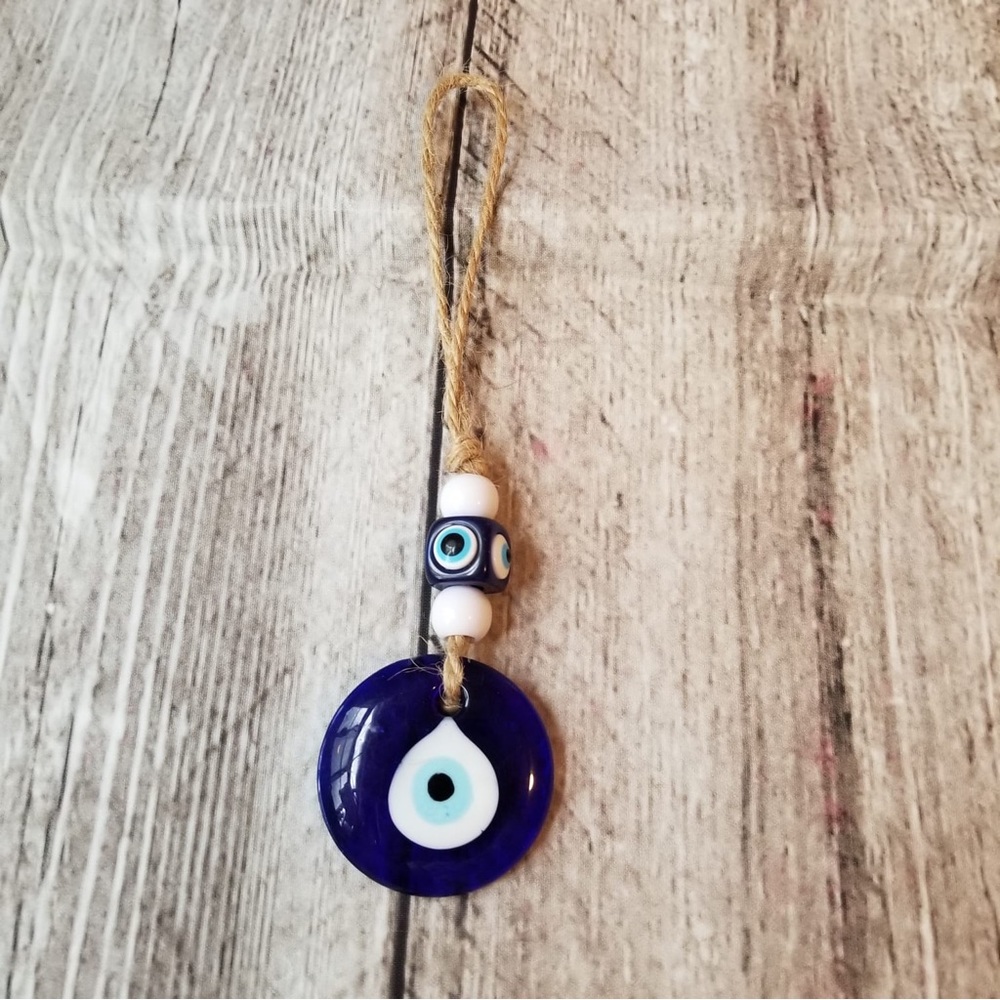 Evil Eye Square Dice Protection Decor